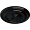 Ekena Millwork Kepler Traditional Ceiling Medallion (For Canopies up to 4 1/2"), 19 3/4"OD x 1 1/2"P, Black Pearl CM20KPBPS - alternate 4